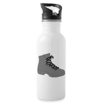 shoes highheels schoes flipflops boots boots14 - Water bottle with straw - white - Right