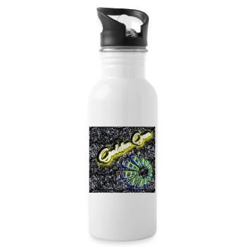 Golden Gun - Image - 2023 - Water bottle with straw - white - Right