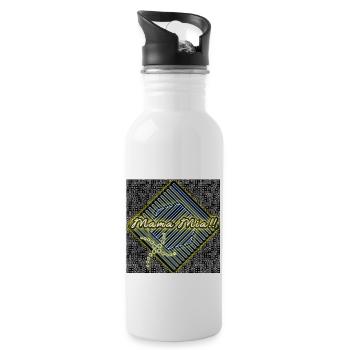 Mama Mia!! - Shop WoW - 2023 - Trinkflasche mit integriertem Trinkhalm - Weiß - Rechts