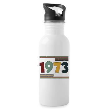 Classic 1973 Original - Water bottle with straw - white - Right