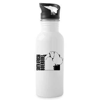 South African Boerboel Profile Dogs Dog Wilsigns - Water bottle with straw - white - Right