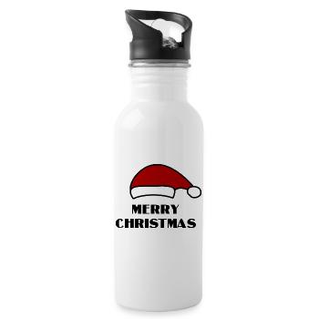 CHRISTMAS. YEAR. ANNIVERSARY. RETIREMENT. DAD. MAMAM. - Water bottle with straw - white - Right