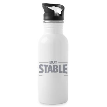 Intensivpflegesanitäter Advanced Emt Als Identity - Trinkflasche mit integriertem Trinkhalm - Weiß - Rechts
