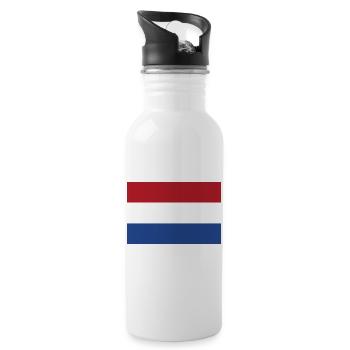 Netherlands 1 Euro - Water bottle with straw - white - Right