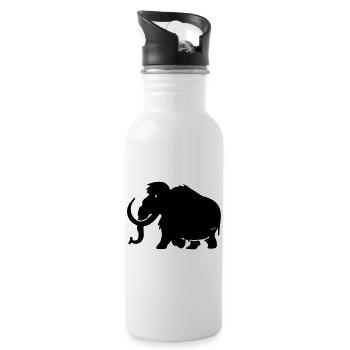 Mammut - Trinkflasche mit integriertem Trinkhalm - Weiß - Rechts