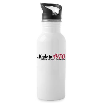 Made in 1970 - Water bottle with straw - white - Right