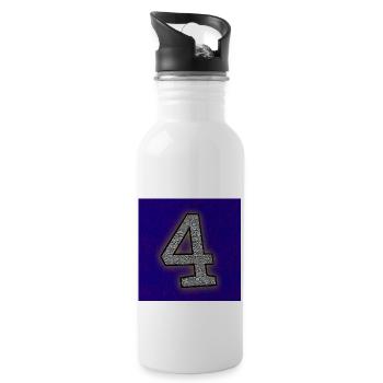 4 (Four) - Image - 2023 - Water bottle with straw - white - Right