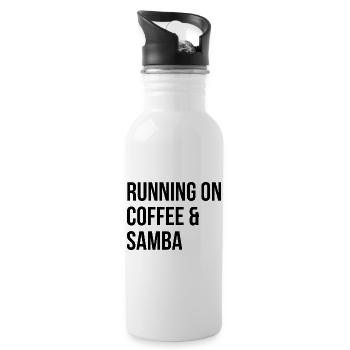 Run Run - Water bottle with straw - white - Right