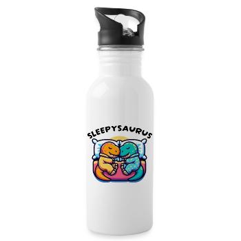 Sleepysaurus Official Sleep Outfit Chemise de nuit - Gourde avec paille intégrée - blanc - Droite