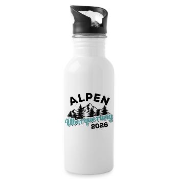 Traversée des Alpes 2026 - Randonnée - Gourde avec paille intégrée - blanc - Droite