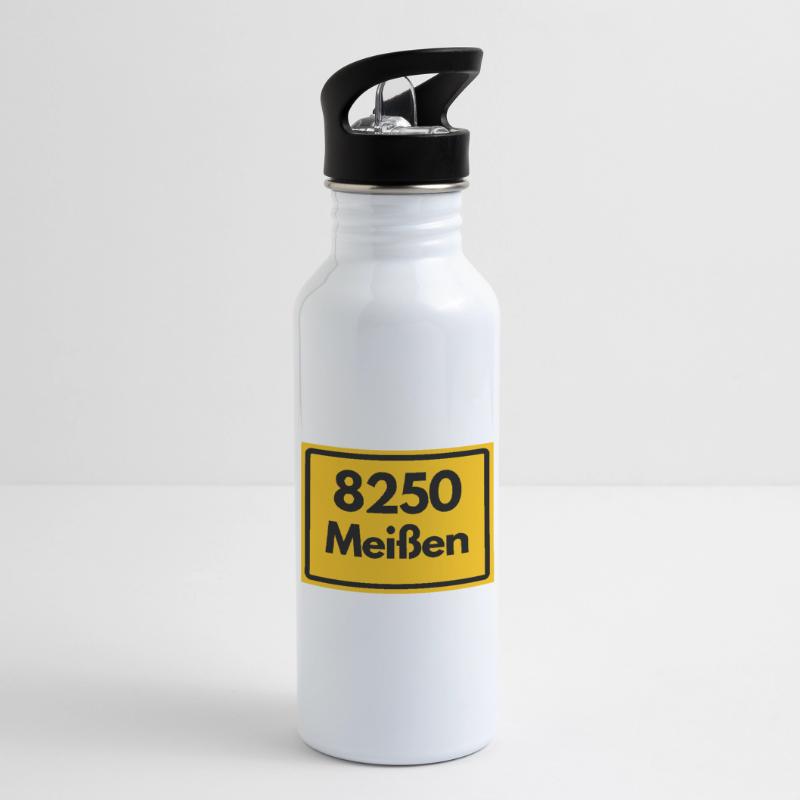 8250 SAXONY 01662 MEISSEN OLD POSTCODE ZIP CODE Water bottle with straw