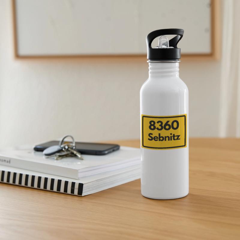 8360 SAXONY 01855 SEBNITZ OLD POSTCODE ZIP CODE Water bottle with straw