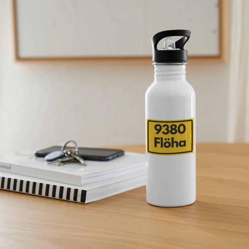 OLD POSTCODE SAXONY POSTCODE 9380 09557 FLÖHA Water bottle with straw