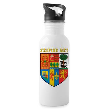 zazpiak bat - Water bottle with straw - white - Right