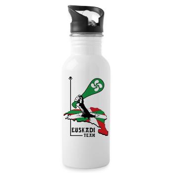 Euskadi team 06 - Water bottle with straw - white - Right
