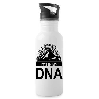 Climbing - Trinkflasche mit integriertem Trinkhalm - Weiß - Rechts