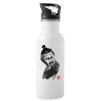 Toshiro Mifune: un grand acteur japonais - Gourde avec paille intégrée - blanc - Droite