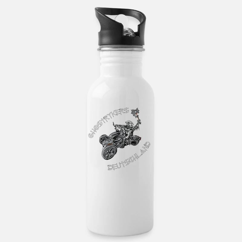 Ghostryker 2 Allemagne Blanc - Gourde avec paille intégrée - blanc