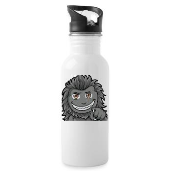 "YOU" are the best - Water bottle with straw - white - Right