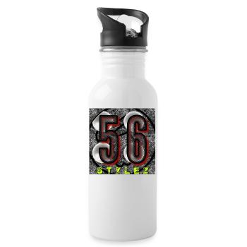 56-Stylez - Image - 2023 - Water bottle with straw - white - Right