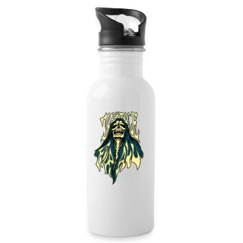 Justice for all - Water bottle with straw - white - Right
