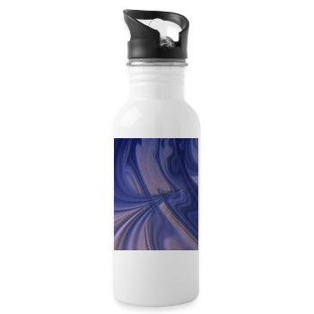 Desert - Water bottle with straw - white - Right