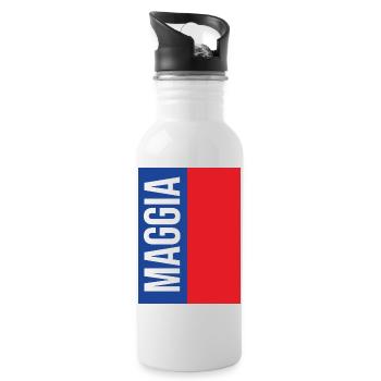 Maggia Ticino Souvenir Maggia - Water bottle with straw - white - Right