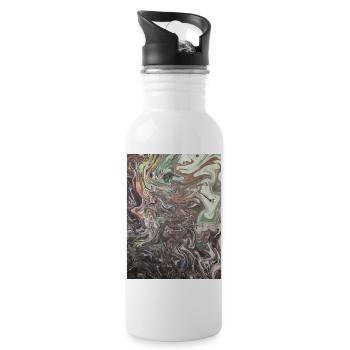 Karudako - Water bottle with straw - white - Right