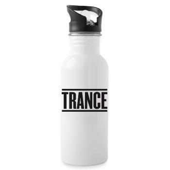 Trance - Trinkflasche mit integriertem Trinkhalm - Weiß - Rechts