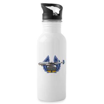 An-22 - Water bottle with straw - white - Right
