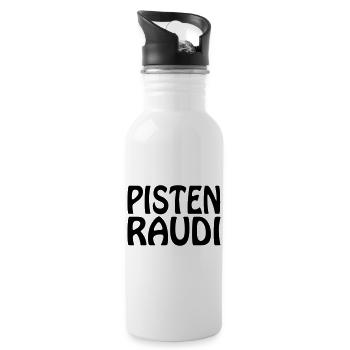 Pistenraudi - Gourde avec paille intégrée - blanc - Droite