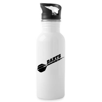 darts - Water bottle with straw - white - Right