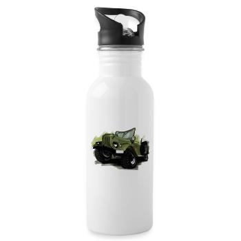 GAZ 69 - Water bottle with straw - white - Right
