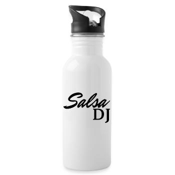 Salsa DJ - Gourde avec paille intégrée - blanc - Droite