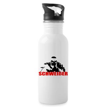 welder - Water bottle with straw - white - Right