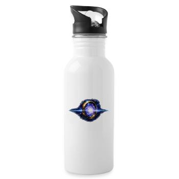 Sol Ring - Trinkflasche mit integriertem Trinkhalm - Weiß - Rechts