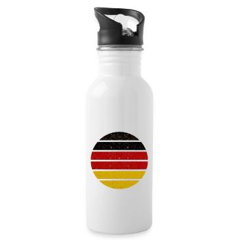 The Germans - Water bottle with straw - white - Right