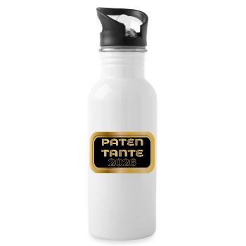 PATENTANTE 2026 CHRISTLICHER GLAUBE - Trinkflasche mit integriertem Trinkhalm - Weiß - Rechts