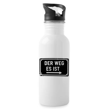 The Way It Is - This Is The Way - Milky Way - Water bottle with straw - white - Right