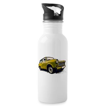 Green  Tabbi - Water bottle with straw - white - Right