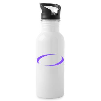 Ocean Sunset - Trinkflasche mit integriertem Trinkhalm - Weiß - Rechts