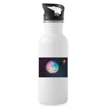 Ballerina - Water bottle with straw - white - Right