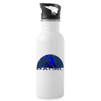 Padel - Water bottle with straw - white - Right