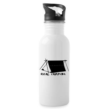 Camping Camping Holiday Yps Tent Motorhome Nature - Water bottle with straw - white - Right