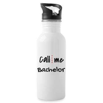Bachelor's Degree Graduation 2026 - Water bottle with straw - white - Right