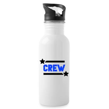 crew_-2- - Water bottle with straw - white - Right