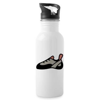 Climbing Shoe Bouldering Climbing Mountaineering - Water bottle with straw - white - Right