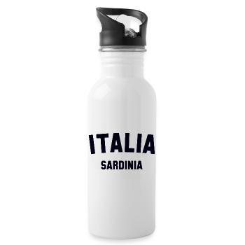 SARDINIA Italia Italy - Water bottle with straw - white - Right