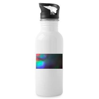 Navette spatiale Speed 17 - Gourde avec paille intégrée - blanc - Droite