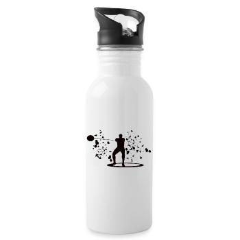 Hammer Thrower Colorsplash Hammer Throw - Water bottle with straw - white - Right
